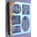 Royal Limited Silver 5" X 7" Mega Collage Album Frame Holds 200 Photos 20657   263877104144
